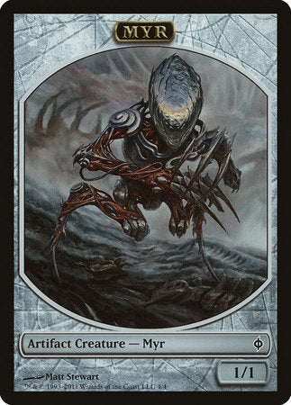 Myr Token [New Phyrexia Tokens] | Empire Gaming NC