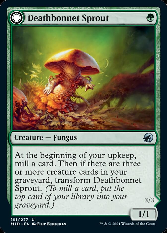 Deathbonnet Sprout // Deathbonnet Hulk [Innistrad: Midnight Hunt] | Empire Gaming NC