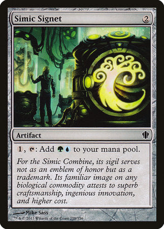 Simic Signet [Commander 2013] | Empire Gaming NC