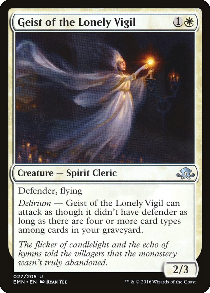 Geist of the Lonely Vigil [Eldritch Moon] | Empire Gaming NC