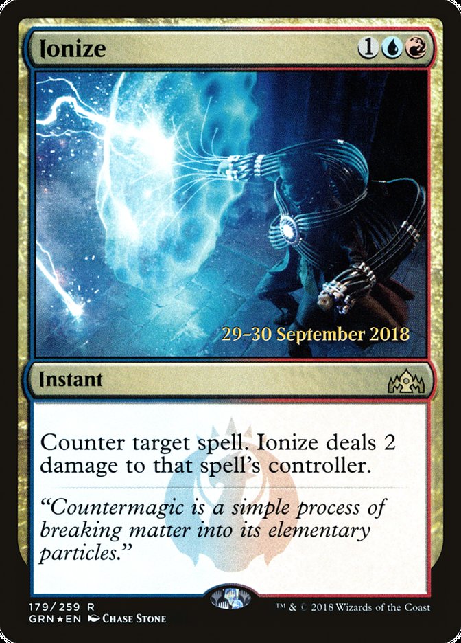 Ionize [Guilds of Ravnica Prerelease Promos] | Empire Gaming NC