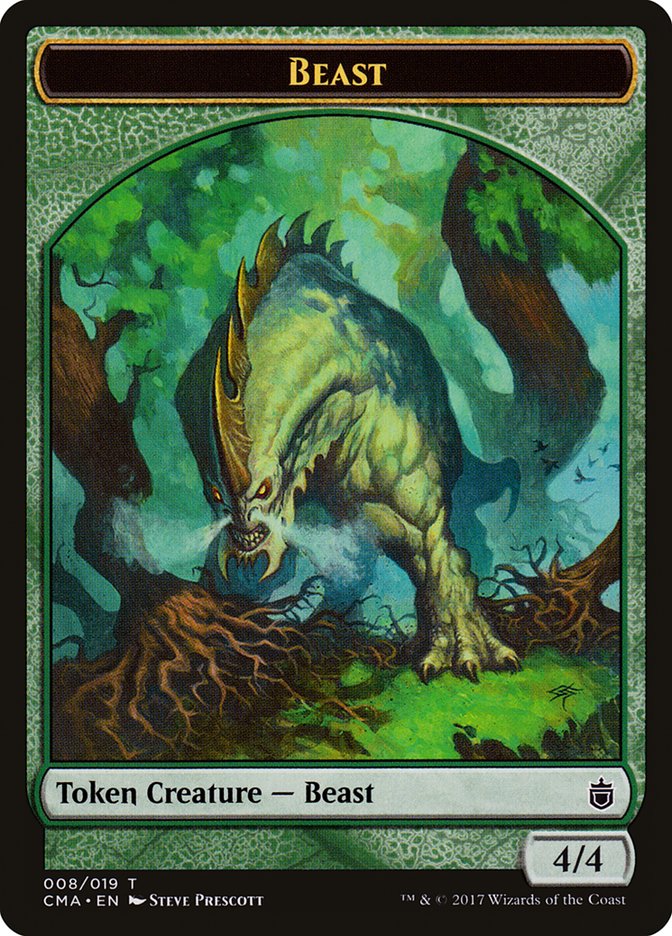 Beast (008/019) [Commander Anthology Tokens] | Empire Gaming NC