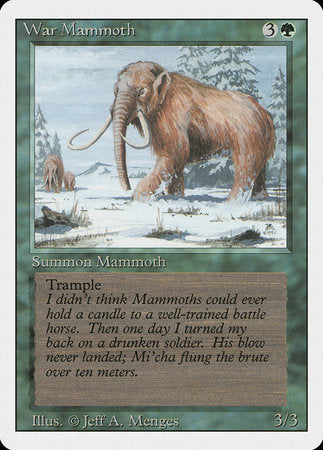 War Mammoth [Revised Edition] | Empire Gaming NC