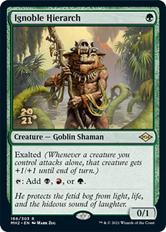 Ignoble Hierarch [Modern Horizons 2 Prerelease Promos] | Empire Gaming NC