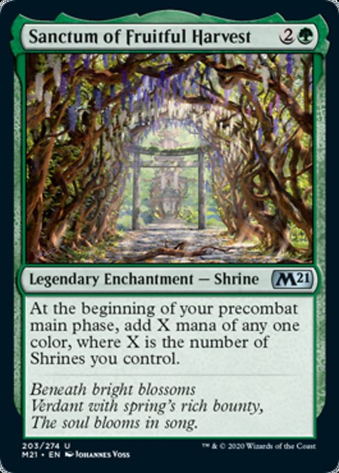 Sanctum of Fruitful Harvest [Core Set 2021] | Empire Gaming NC