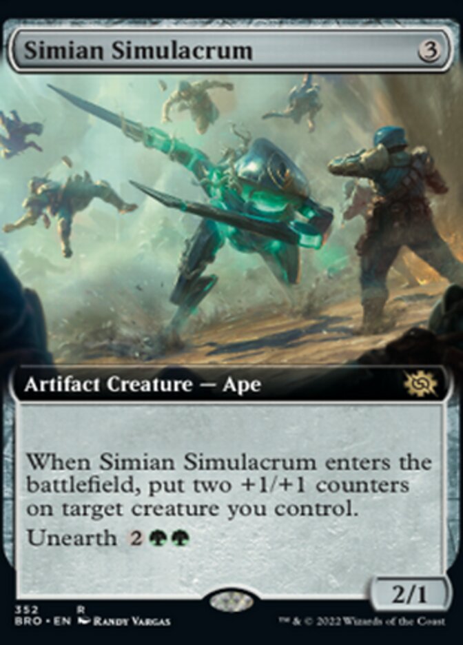 Simian Simulacrum (Extended Art) [The Brothers' War] | Empire Gaming NC