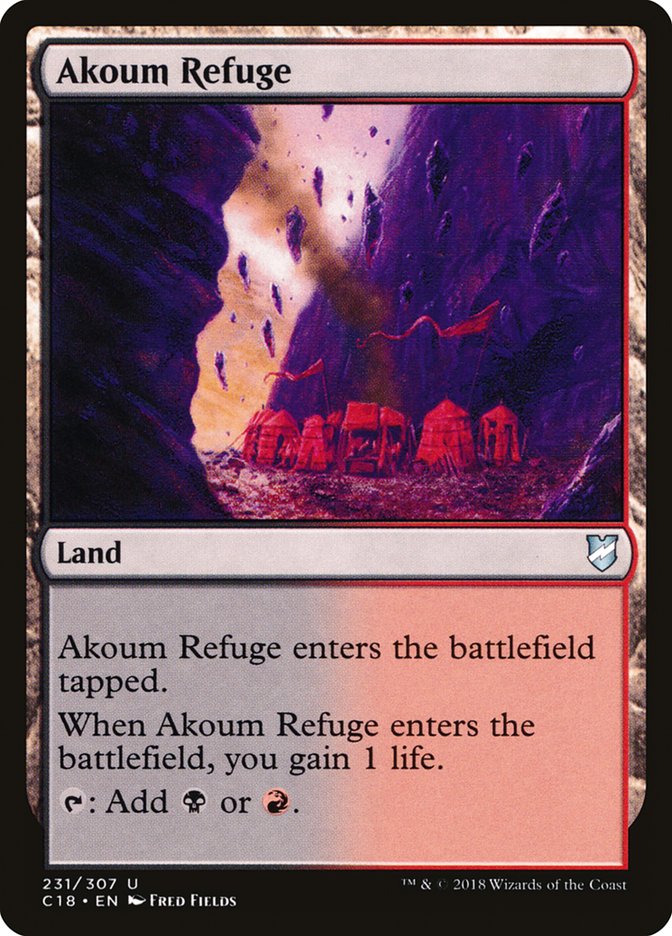 Akoum Refuge [Commander 2018] | Empire Gaming NC