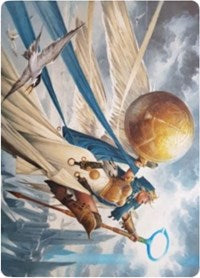 Linvala, Shield of Sea Gate Art Card [Zendikar Rising Art Series] | Empire Gaming NC