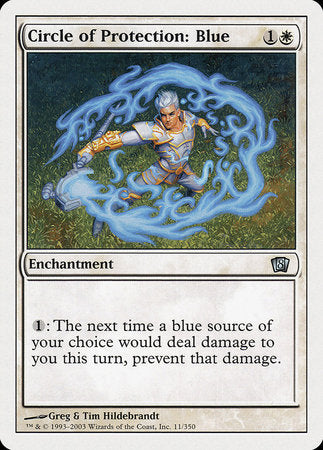 Circle of Protection: Blue [Eighth Edition] | Empire Gaming NC