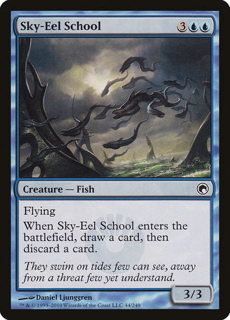 Sky-Eel School [Scars of Mirrodin] | Empire Gaming NC