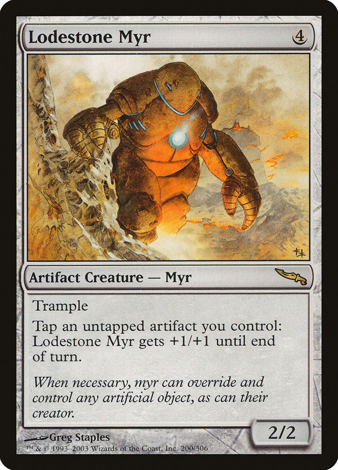 Lodestone Myr [Mirrodin] | Empire Gaming NC