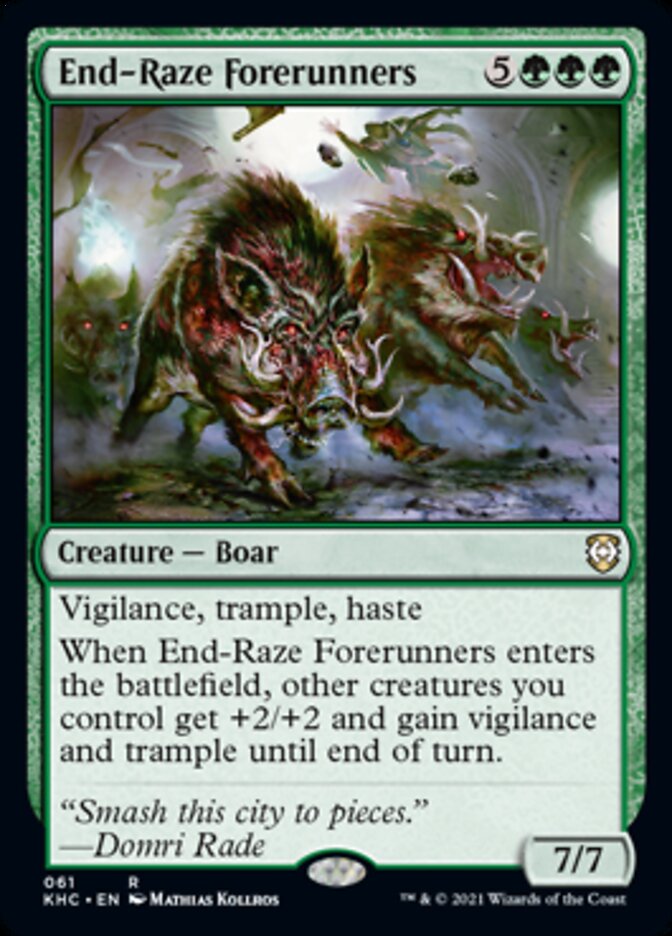 End-Raze Forerunners [Kaldheim Commander] | Empire Gaming NC