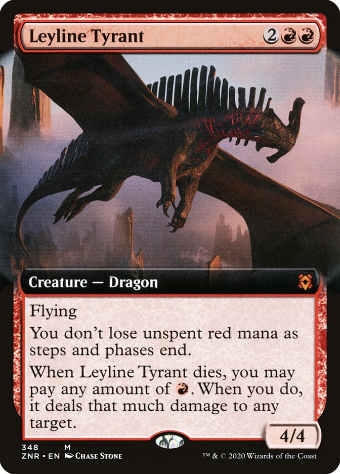 Leyline Tyrant (Extended Art) [Zendikar Rising] | Empire Gaming NC