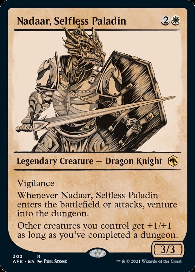 Nadaar, Selfless Paladin (Showcase) [Dungeons & Dragons: Adventures in the Forgotten Realms] | Empire Gaming NC