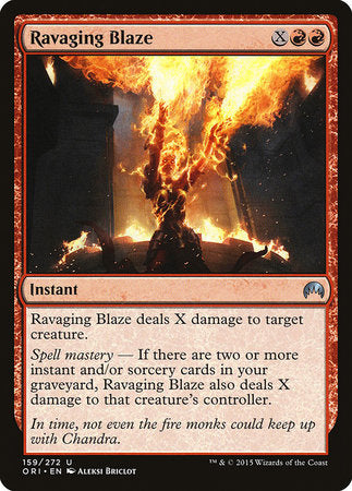 Ravaging Blaze [Magic Origins] | Empire Gaming NC