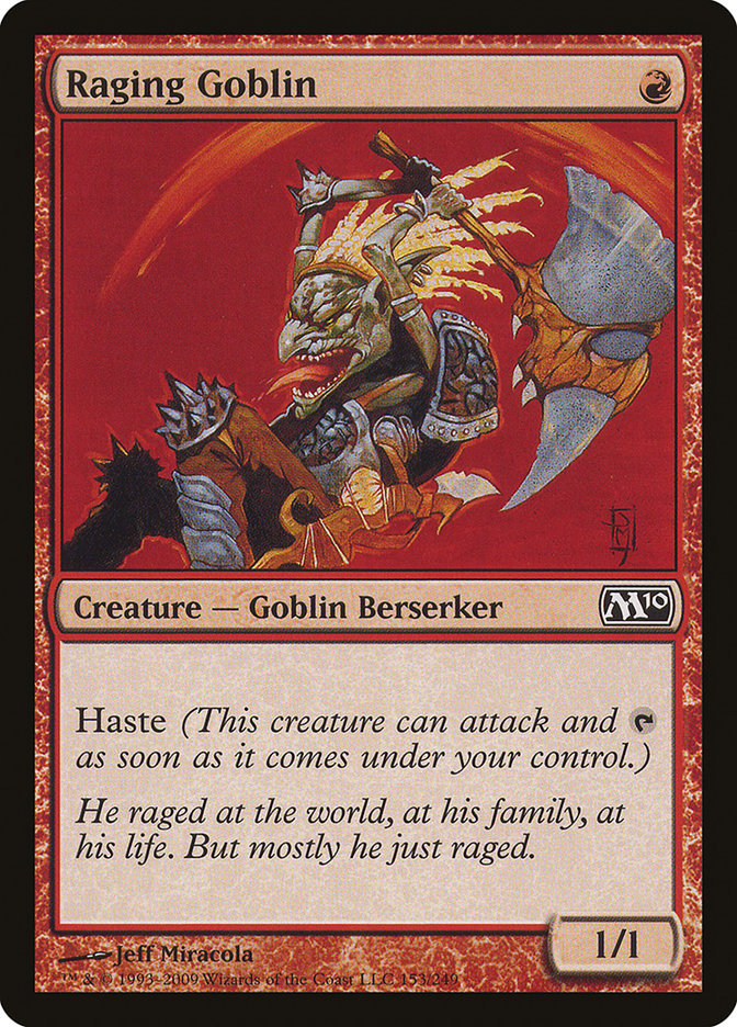 Raging Goblin [Magic 2010] | Empire Gaming NC