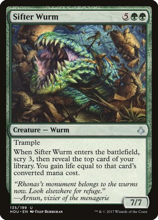 Sifter Wurm [Hour of Devastation] | Empire Gaming NC