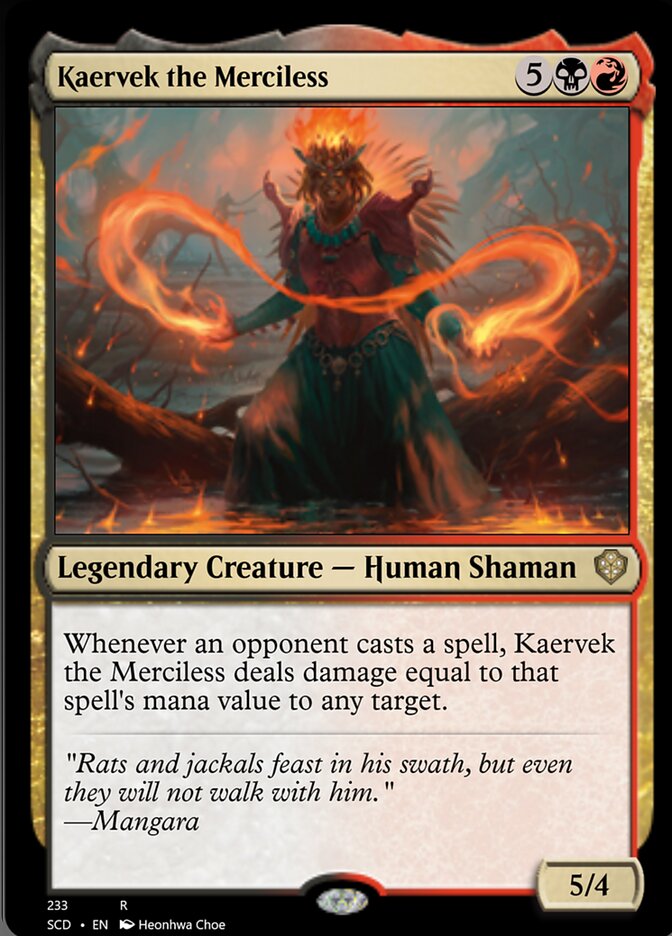 Kaervek the Merciless [Starter Commander Decks] | Empire Gaming NC