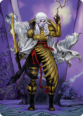 The Wandering Emperor 1 Art Card [Kamigawa: Neon Dynasty Art Series] | Empire Gaming NC