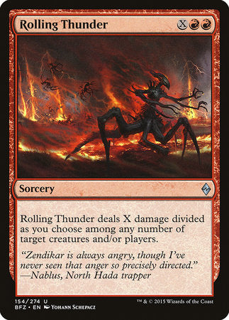 Rolling Thunder [Battle for Zendikar] | Empire Gaming NC