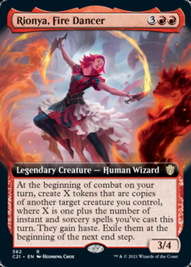 Rionya, Fire Dancer (Extended) [Commander 2021] | Empire Gaming NC