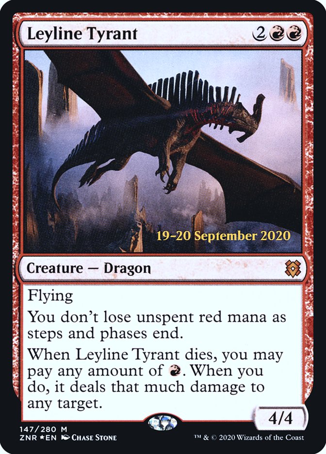 Leyline Tyrant  [Zendikar Rising Prerelease Promos] | Empire Gaming NC