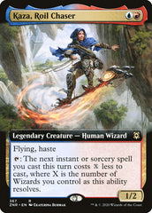 Kaza, Roil Chaser (Extended Art) [Zendikar Rising] | Empire Gaming NC