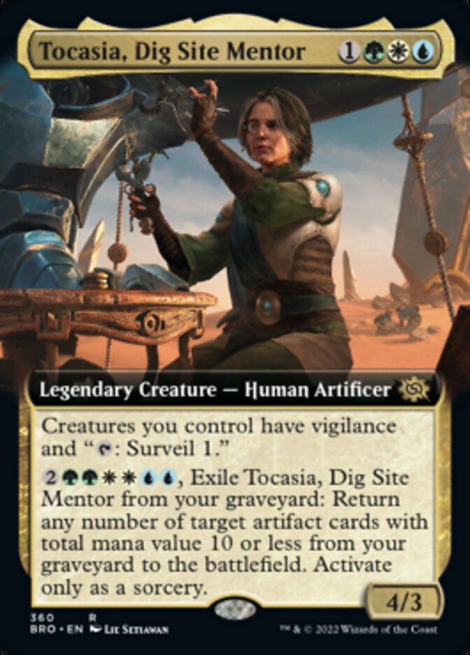 Tocasia, Dig Site Mentor (Extended Art) [The Brothers' War] | Empire Gaming NC