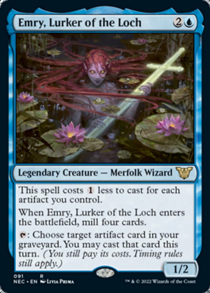 Emry, Lurker of the Loch [Kamigawa: Neon Dynasty Commander] | Empire Gaming NC