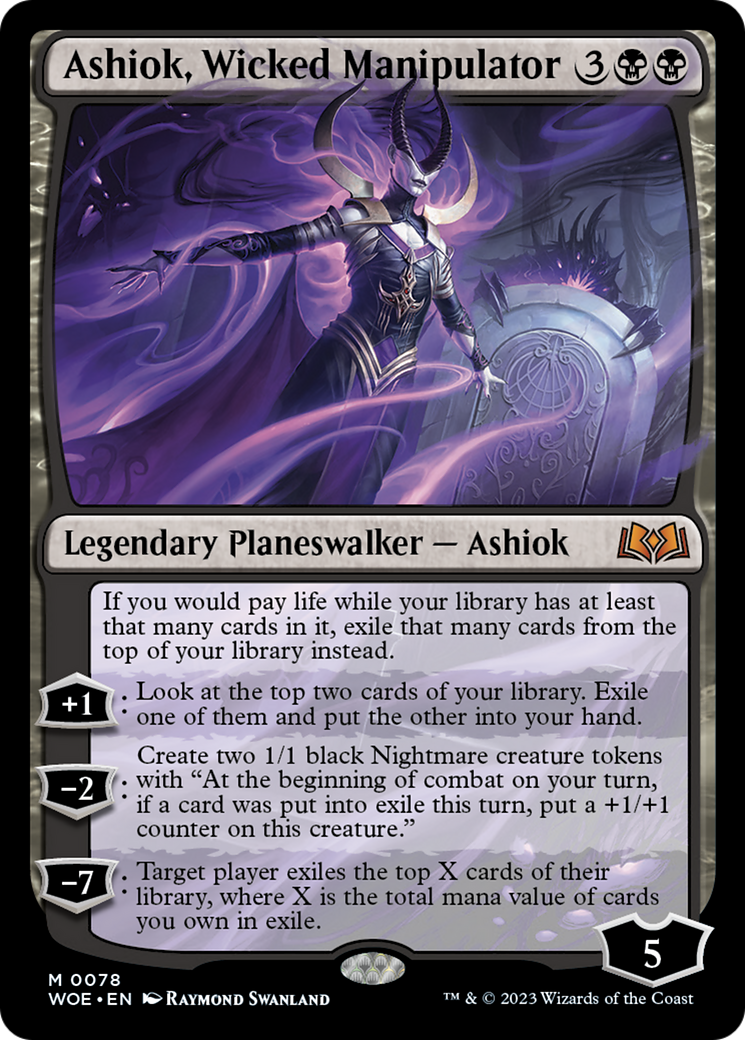 Ashiok, Wicked Manipulator [Wilds of Eldraine] | Empire Gaming NC