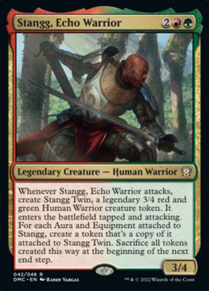 Stangg, Echo Warrior [Dominaria United Commander] | Empire Gaming NC