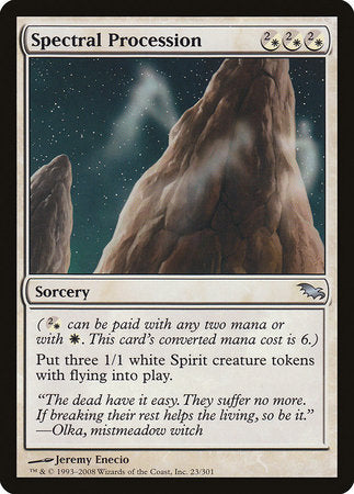 Spectral Procession [Shadowmoor] | Empire Gaming NC