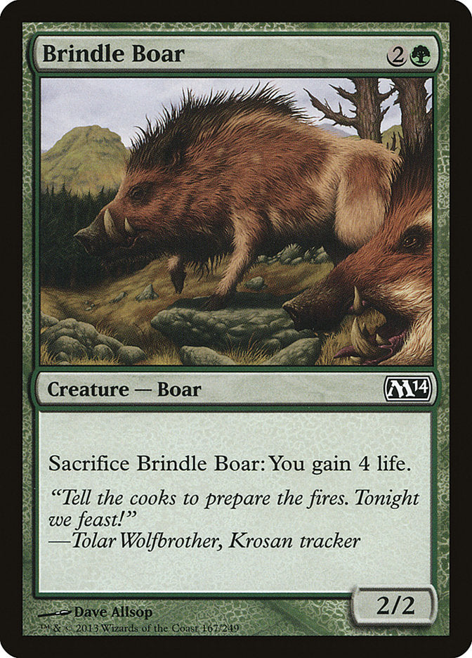 Brindle Boar [Magic 2014] | Empire Gaming NC