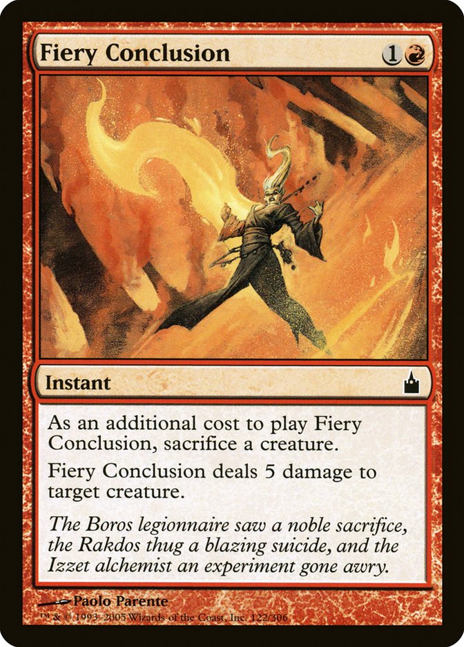 Fiery Conclusion [Ravnica: City of Guilds] | Empire Gaming NC