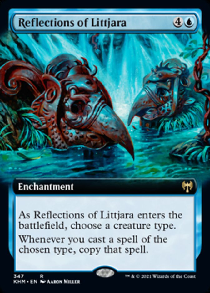 Reflections of Littjara (Extended Art) [Kaldheim] | Empire Gaming NC