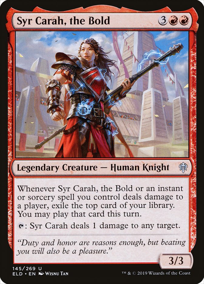 Syr Carah, the Bold [Throne of Eldraine] | Empire Gaming NC