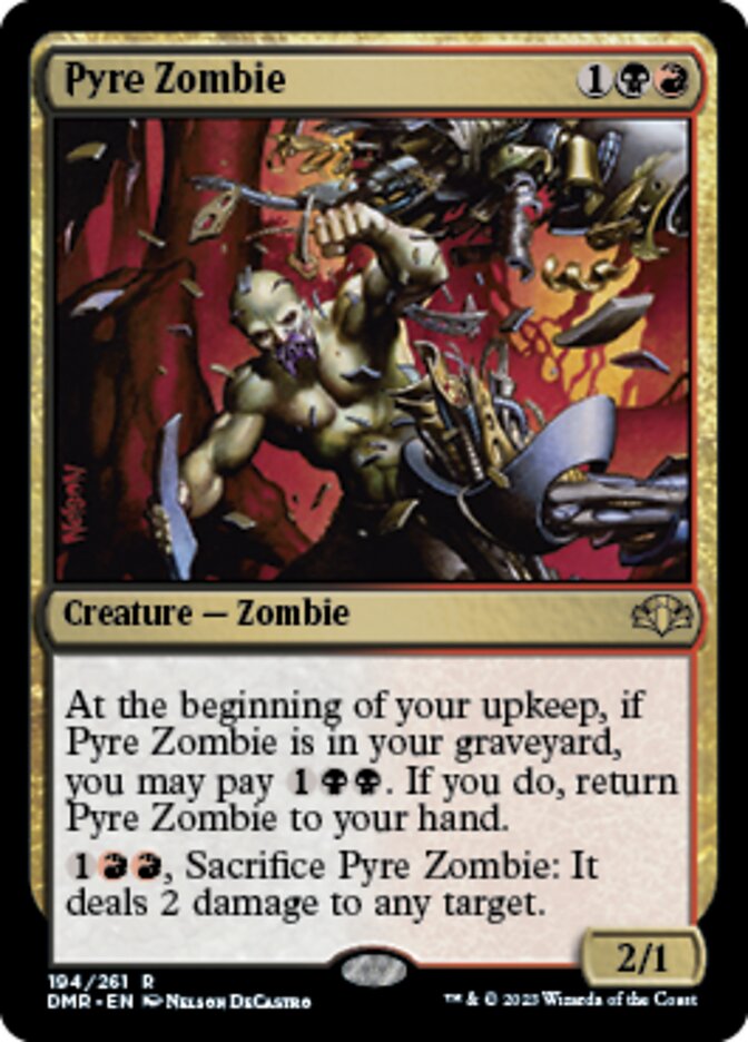 Pyre Zombie [Dominaria Remastered] | Empire Gaming NC