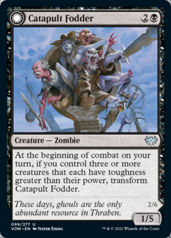 Catapult Fodder // Catapult Captain [Innistrad: Crimson Vow] | Empire Gaming NC