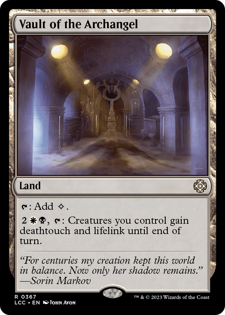 Vault of the Archangel [The Lost Caverns of Ixalan Commander] | Empire Gaming NC