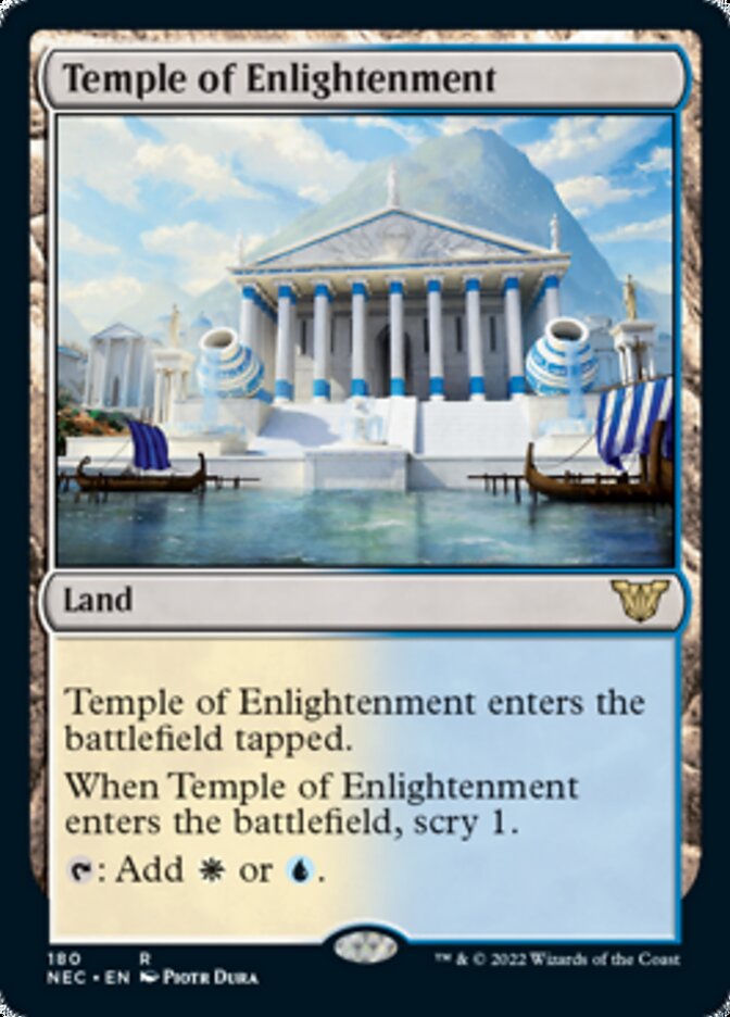 Temple of Enlightenment [Kamigawa: Neon Dynasty Commander] | Empire Gaming NC