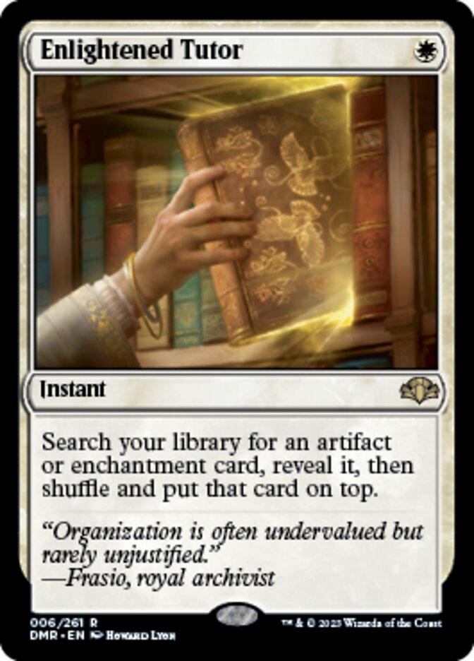 Enlightened Tutor [Dominaria Remastered] | Empire Gaming NC