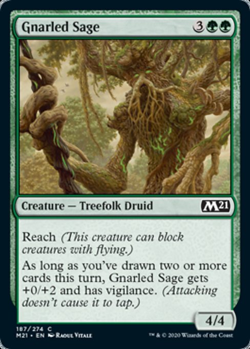 Gnarled Sage [Core Set 2021] | Empire Gaming NC