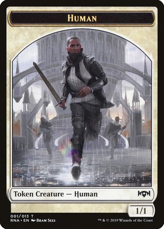 Human Token [Ravnica Allegiance Tokens] | Empire Gaming NC