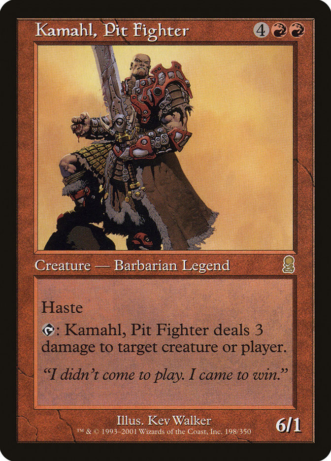 Kamahl, Pit Fighter [Odyssey] | Empire Gaming NC