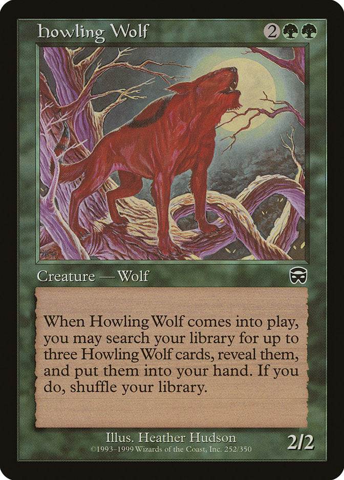 Howling Wolf [Mercadian Masques] | Empire Gaming NC