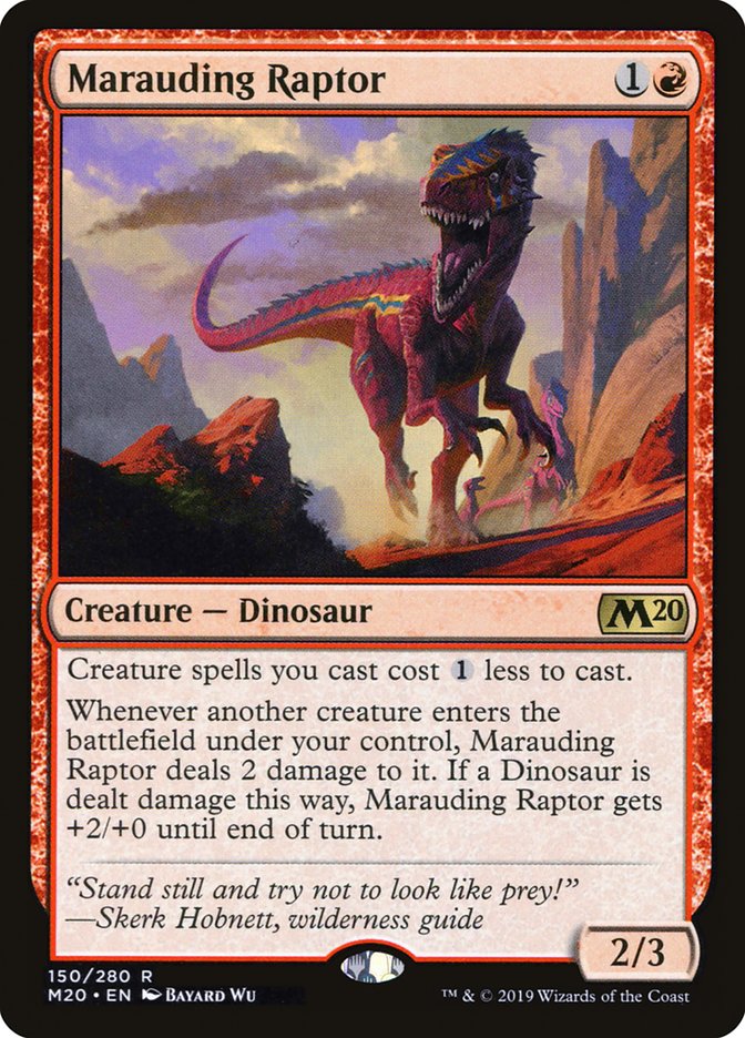 Marauding Raptor [Core Set 2020] | Empire Gaming NC