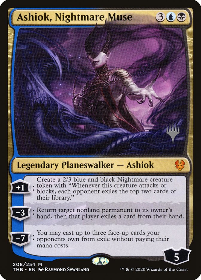 Ashiok, Nightmare Muse (Promo Pack) [Theros Beyond Death Promos] | Empire Gaming NC