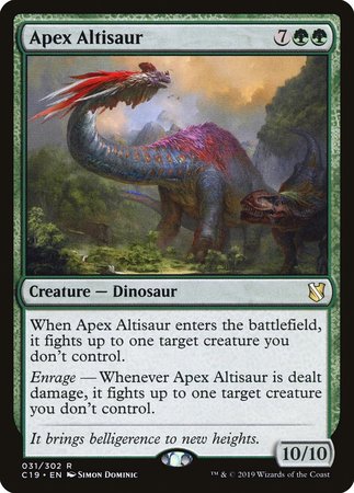 Apex Altisaur [Commander 2019] | Empire Gaming NC