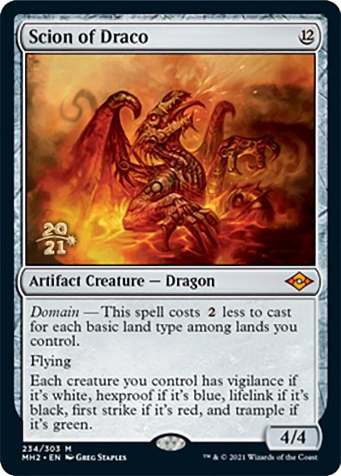 Scion of Draco [Modern Horizons 2 Prerelease Promos] | Empire Gaming NC