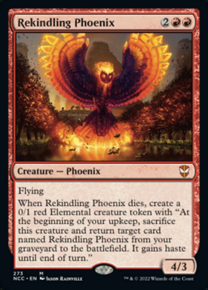 Rekindling Phoenix [Streets of New Capenna Commander] | Empire Gaming NC